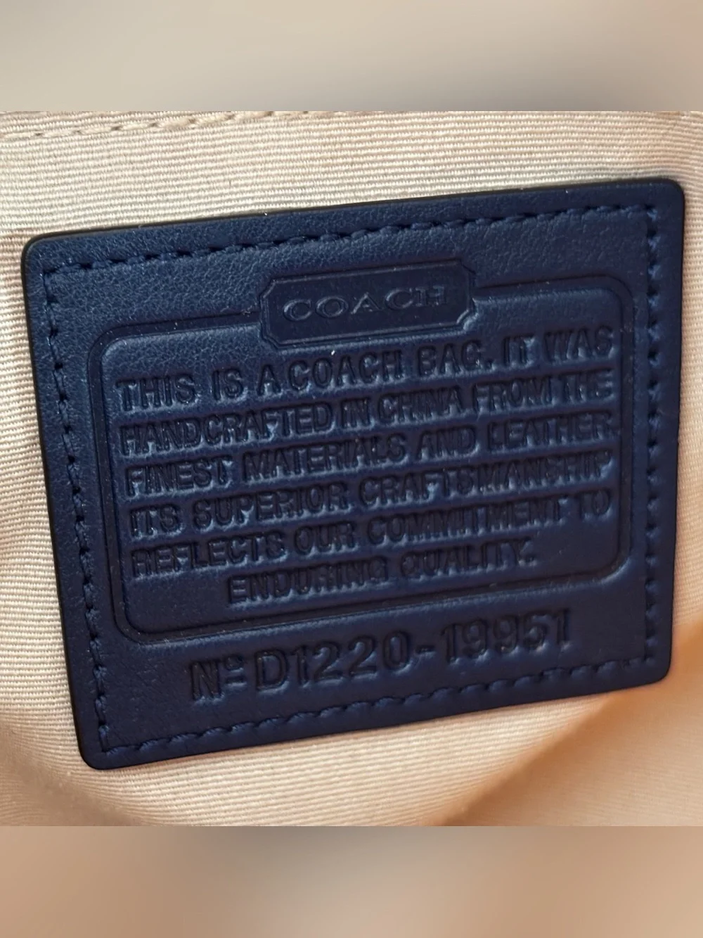 Coach Taylor Tote (Americana Collection)